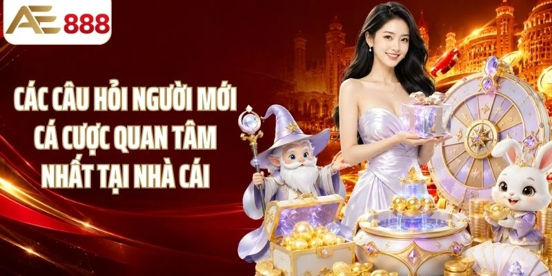Các câu hỏi người mới cá cược quan tâm nhất tại nhà cái